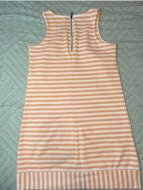 Old Navy Orange & White Stripe Shift Dress | XS
